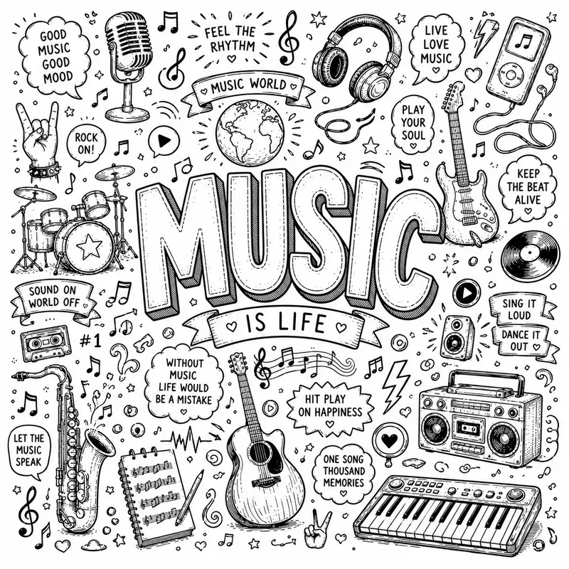 Premium Handdrawn Doodle Boards
