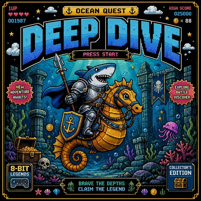 Pixel Legends Poster Packs