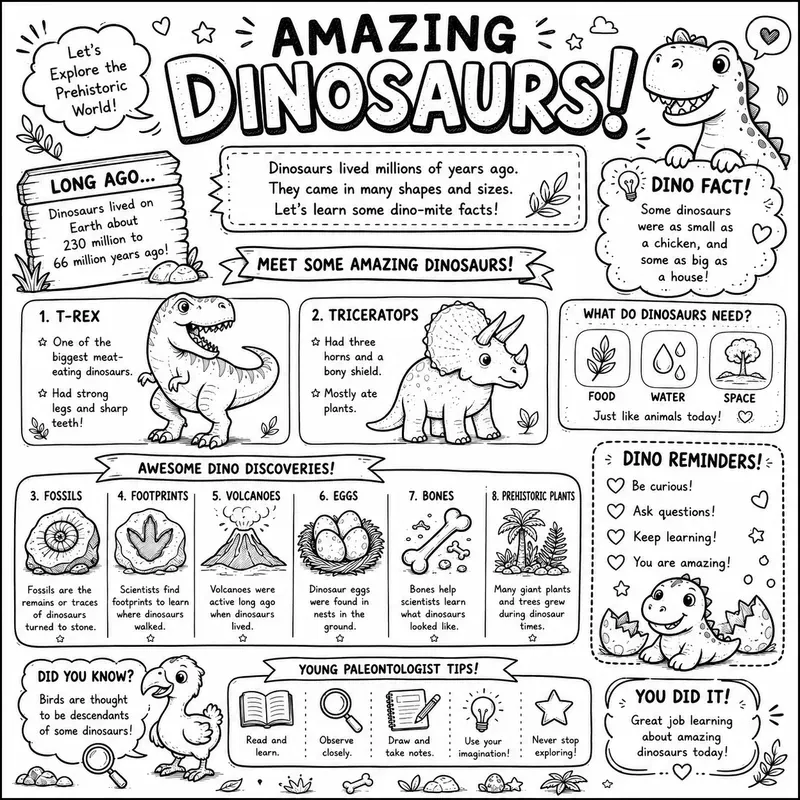 Kids Sketchnote Worksheets