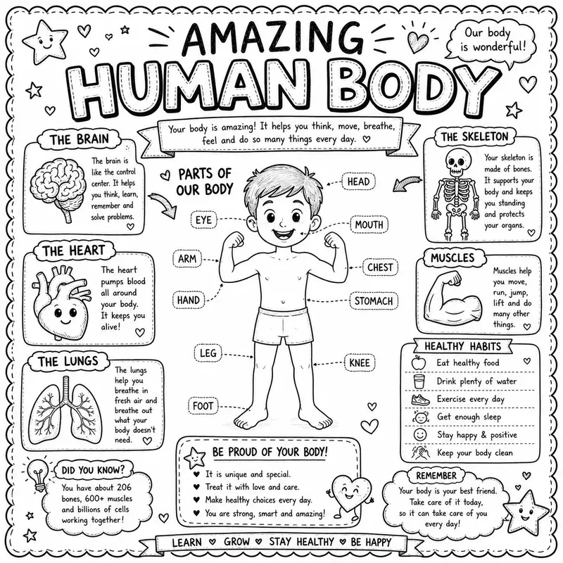 Kids Sketchnote Worksheets