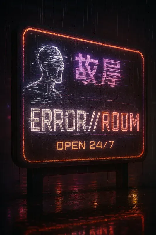 Cyberpunk Neon Bar Signs