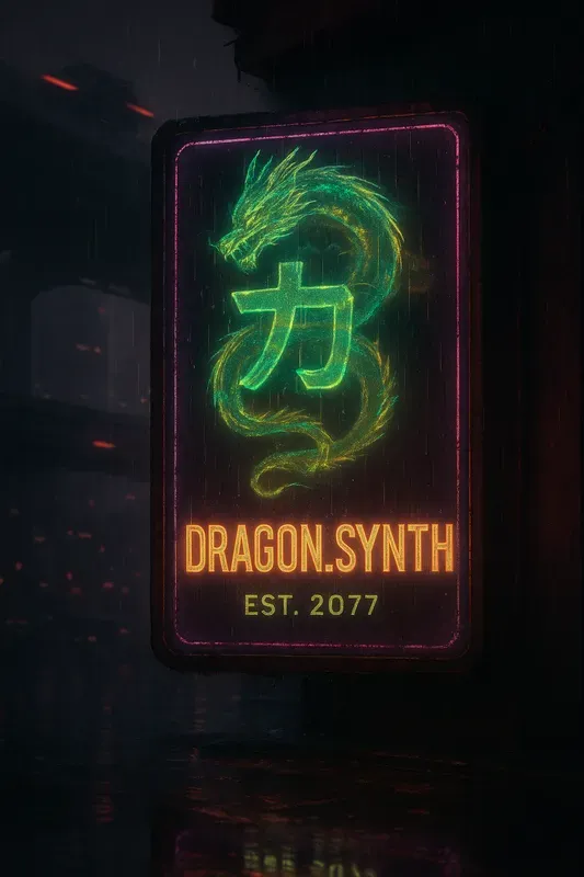 Cyberpunk Neon Bar Signs
