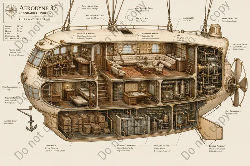 Isometric Vehicle Cutaway Art