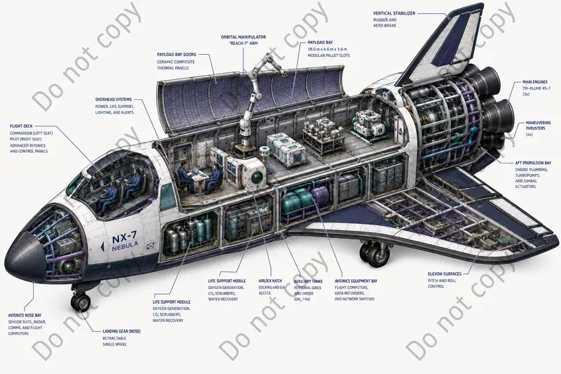 Isometric Vehicle Cutaway Art