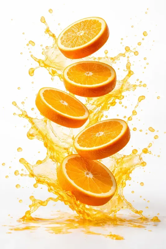 Midair Food Action Photography