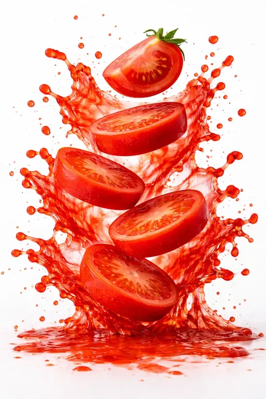 Midair Food Action Photography