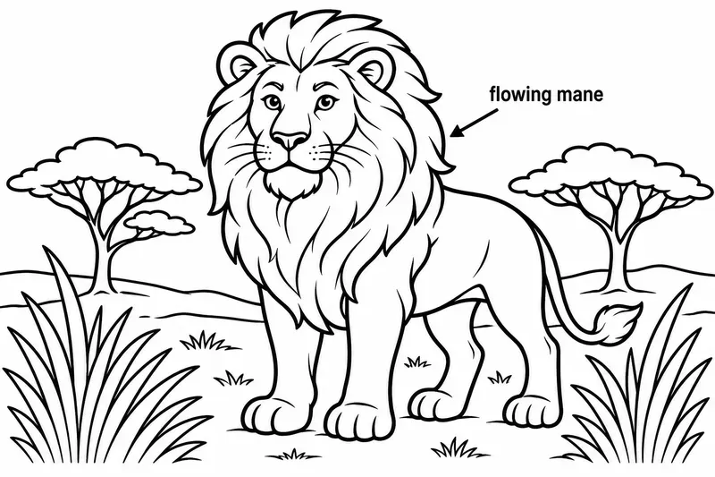 Animal Coloring Book Pages
