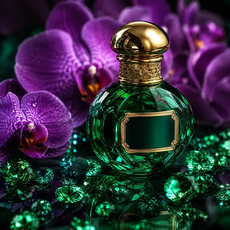 The Bottles Wrapped In Gems