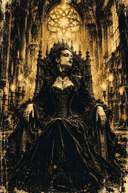 Eclectic Vintage Character Posters