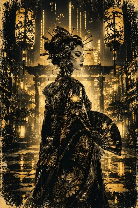 Eclectic Vintage Character Posters
