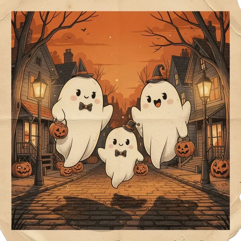 Halloween Spooky Poster Lites