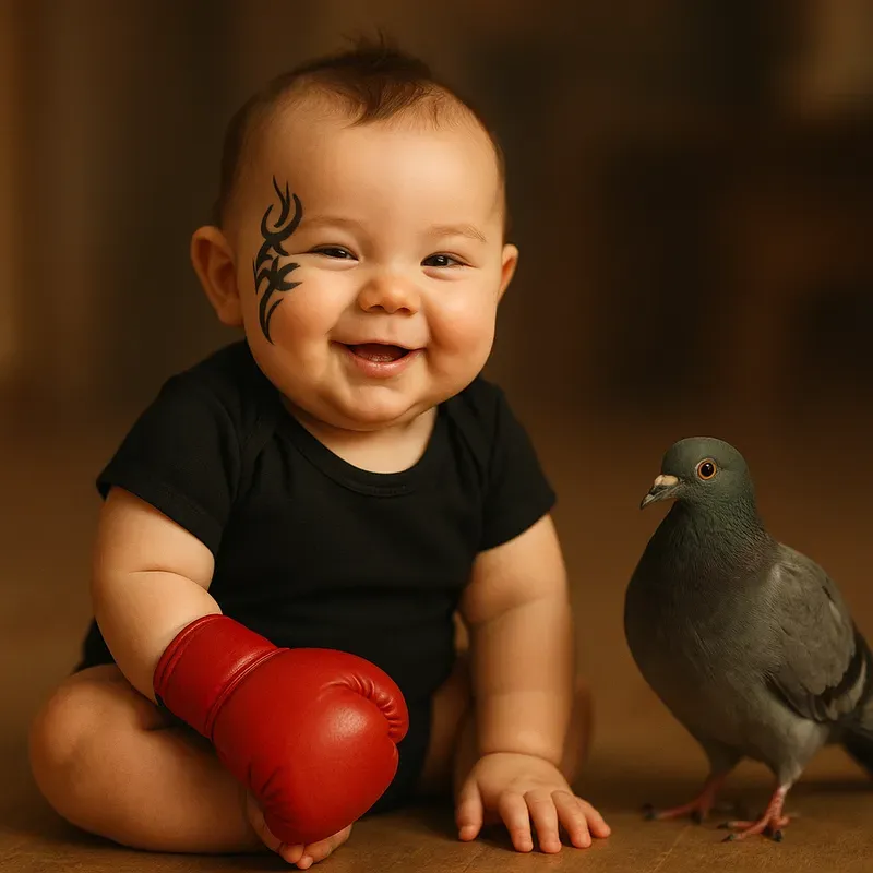 Baby Portraits Animal Companions