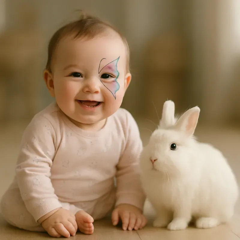 Baby Portraits Animal Companions