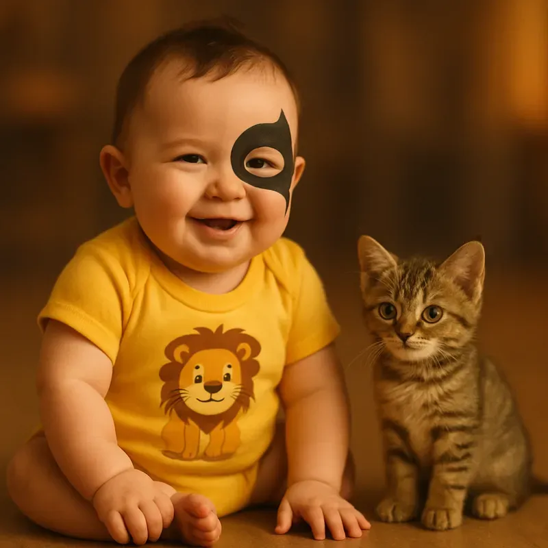 Baby Portraits Animal Companions