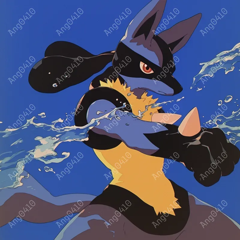 Dynamic Pokemon Splash Art