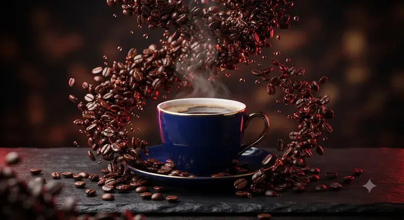 Luxury Coffee Cup Splashes