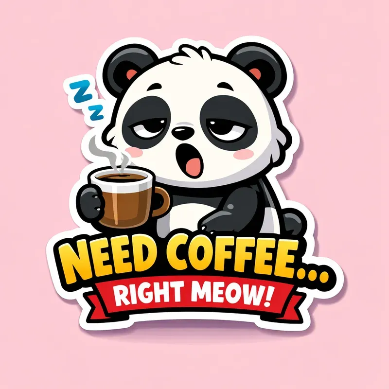 Funny Cartoon Stickers
