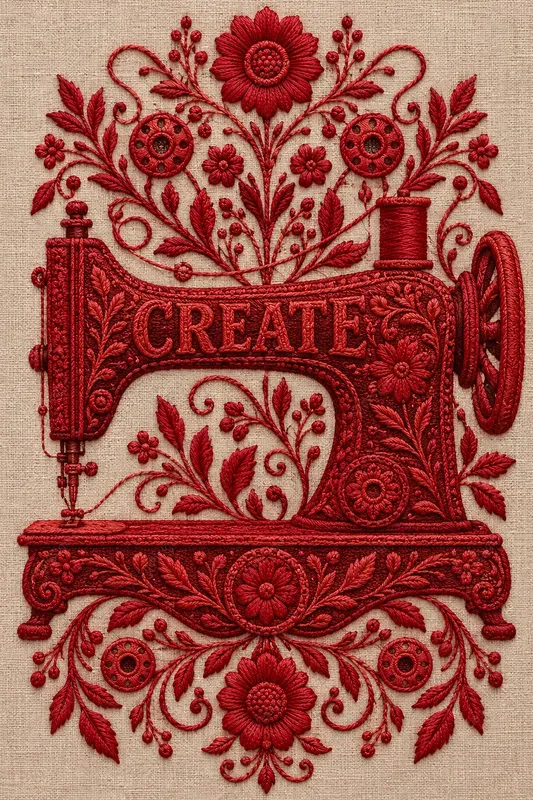 Mechanical Folk Embroideries