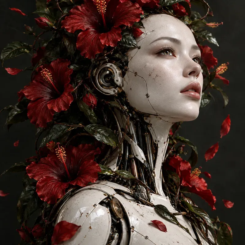 Botanical Android Nature Reborn 3Ds