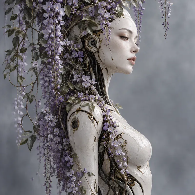 Botanical Android Nature Reborn 3Ds