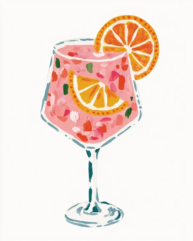 Painted Italian Summer Clipart