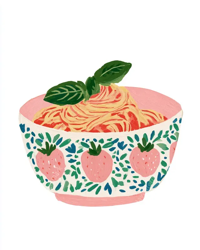 Painted Italian Summer Clipart