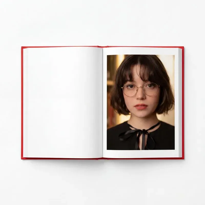 Premium Book Mockup Top View Photos