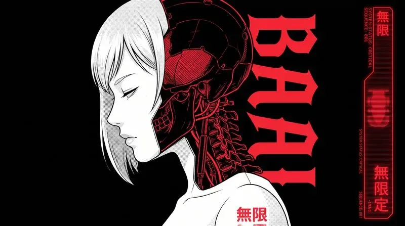 Synthetic Soul Posters Cyborg Anime