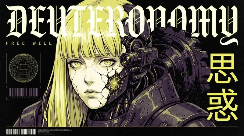 Synthetic Soul Posters Cyborg Anime