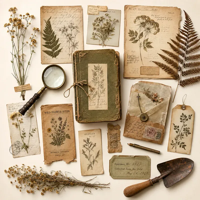 Vintage Ephemera Collage Kits