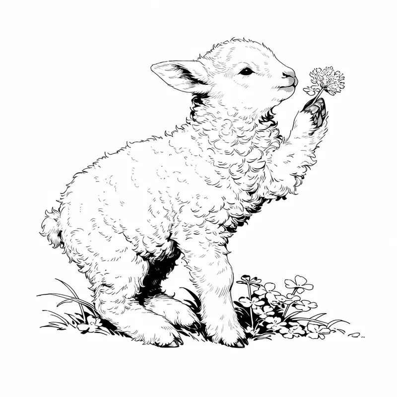 Vintage French Ink Animal Sketches