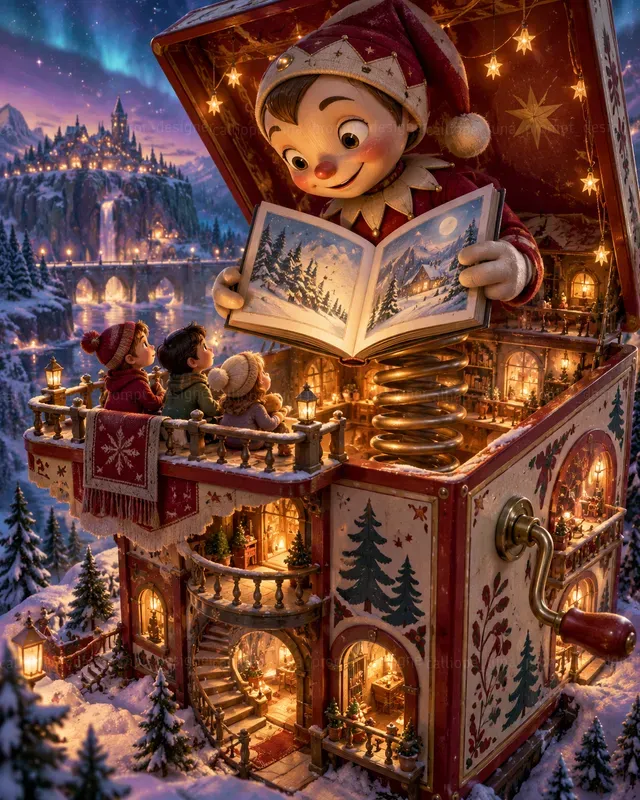 3D Storybook Jackinthebox Worlds