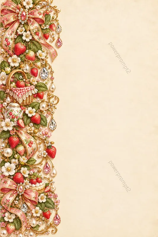 Luxury Pearl Crystal Stationery