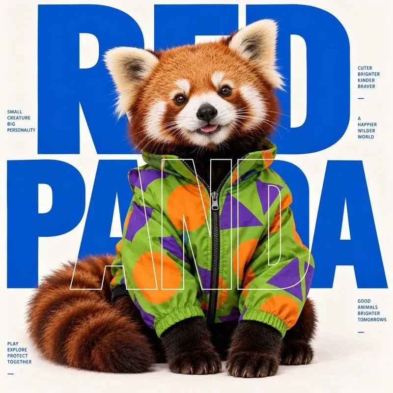 Playful Animal Typography Portraits