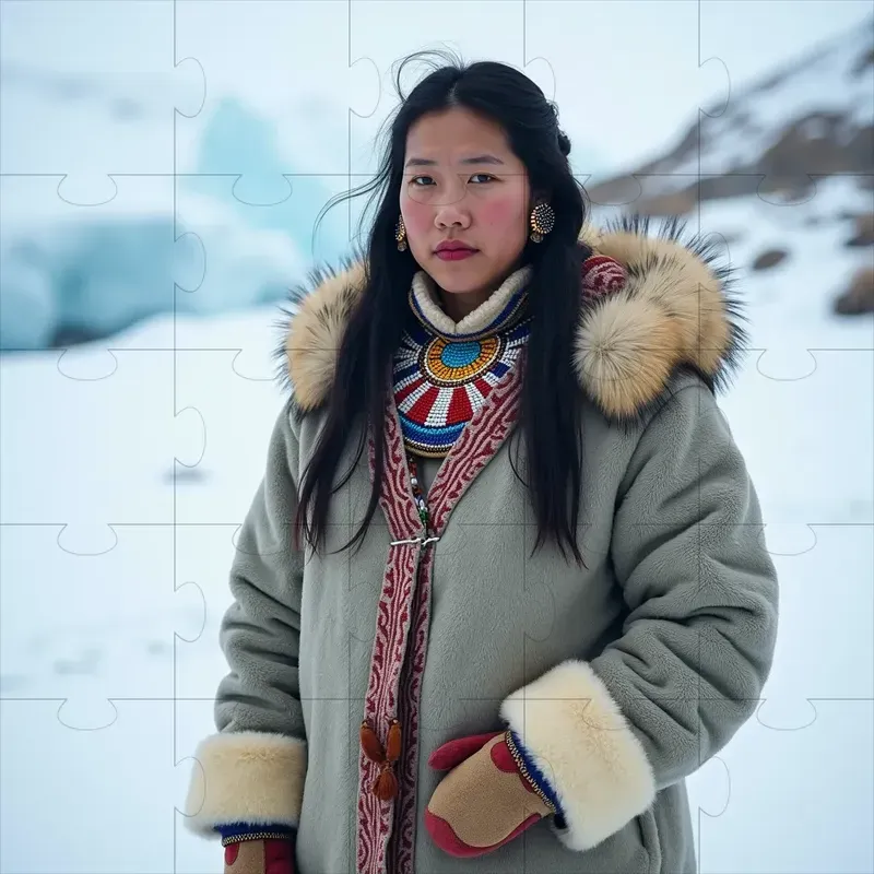 Realistic Cultural Portrait Shots