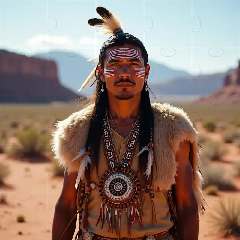 Realistic Cultural Portrait Shots