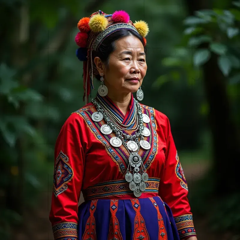 Realistic Cultural Portrait Shots