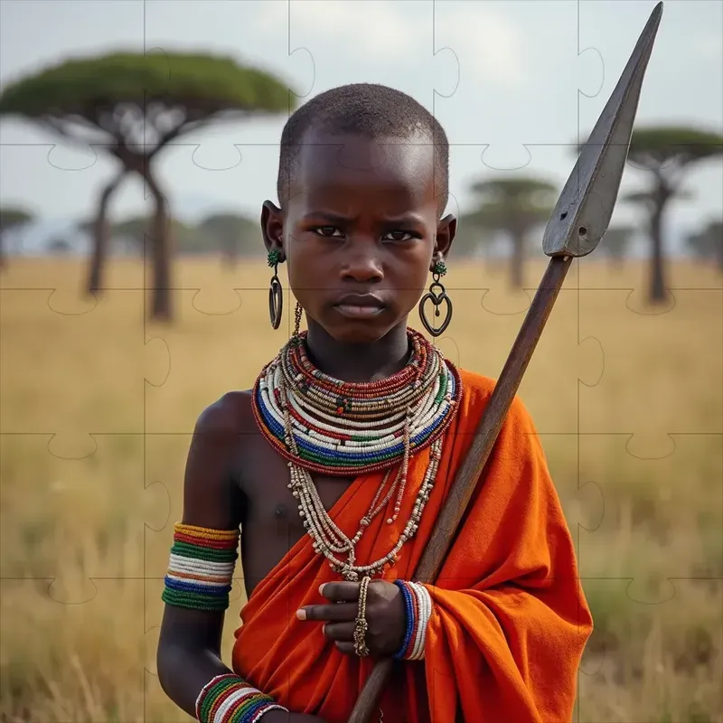Realistic Cultural Portrait Shots