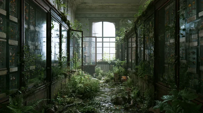 Abandoned Museums Art Generator