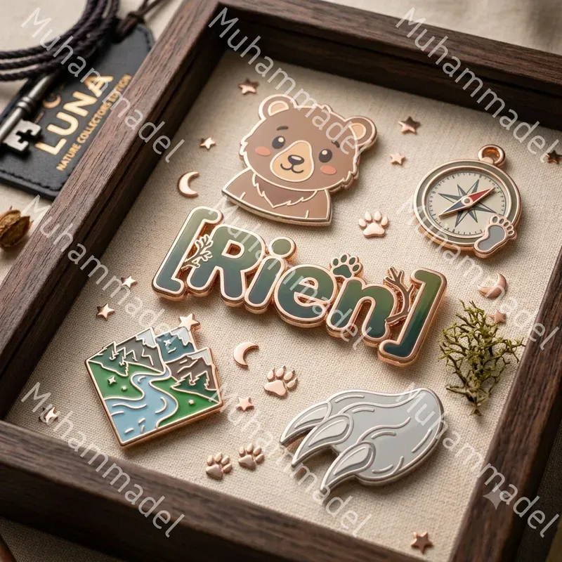 Luxury Enamel Pin Collection Showcases