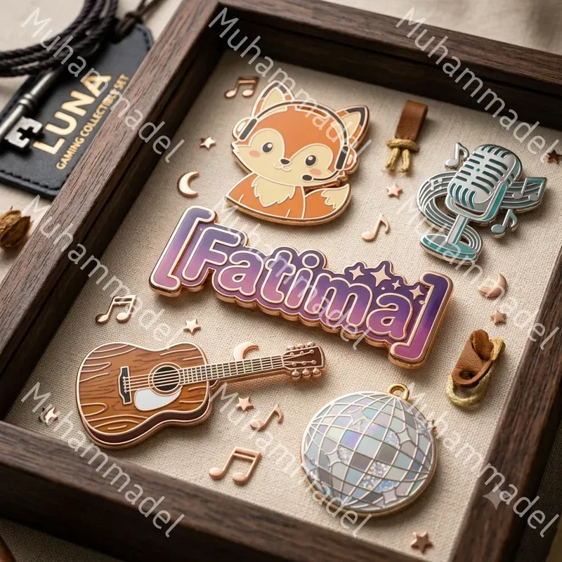 Luxury Enamel Pin Collection Showcases