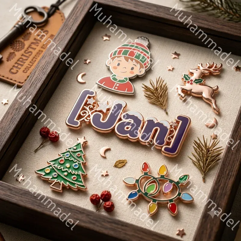 Luxury Enamel Pin Collection Showcases