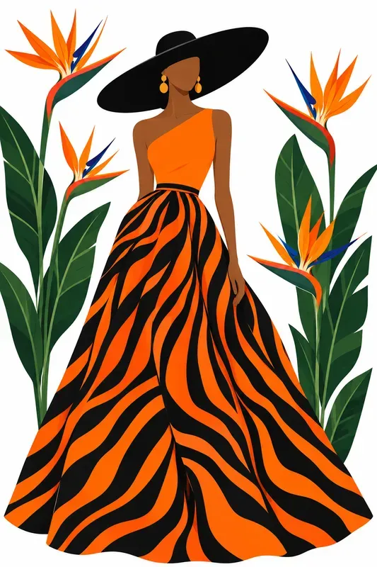Minimalist Faceless Fashion Vectors