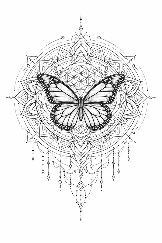 Sacred Geometry Animal Generator