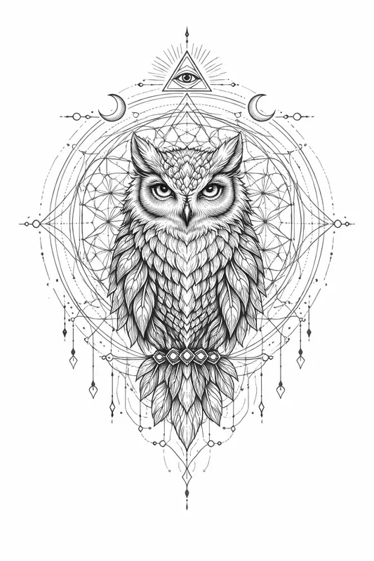 Sacred Geometry Animal Generator