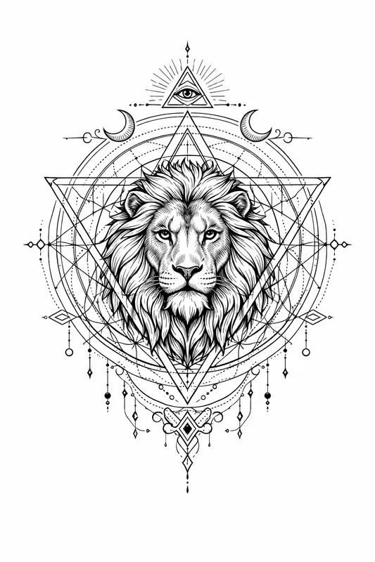 Sacred Geometry Animal Generator