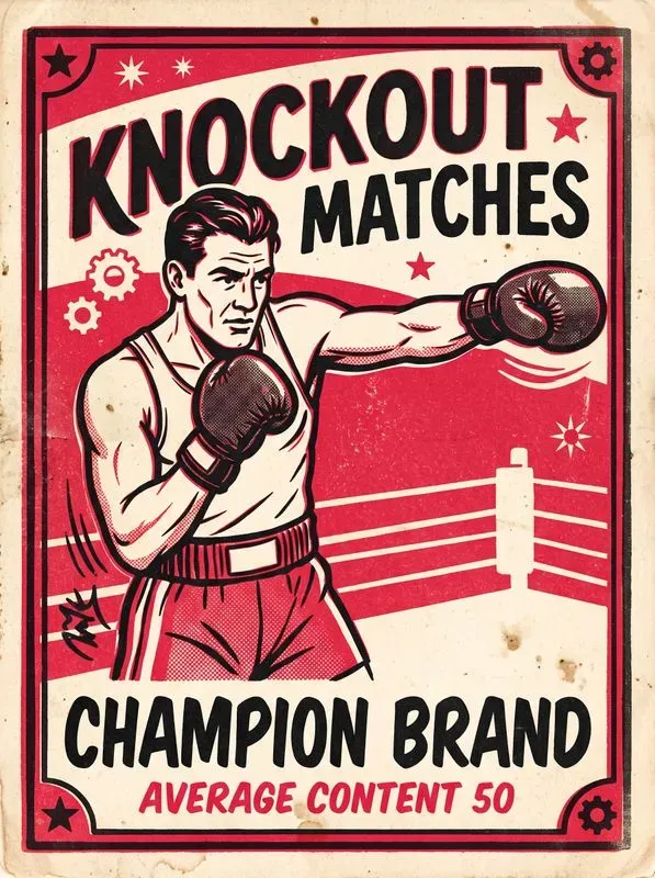Vintage Matchbox Label Illustrations