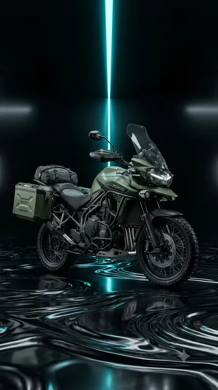 Liquid Chrome Motorbike Stages