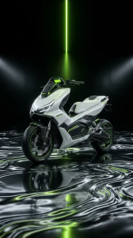 Liquid Chrome Motorbike Stages