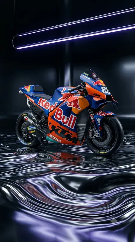 Liquid Chrome Motorbike Stages